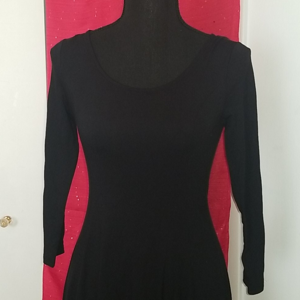 Forever 21 black swing dress